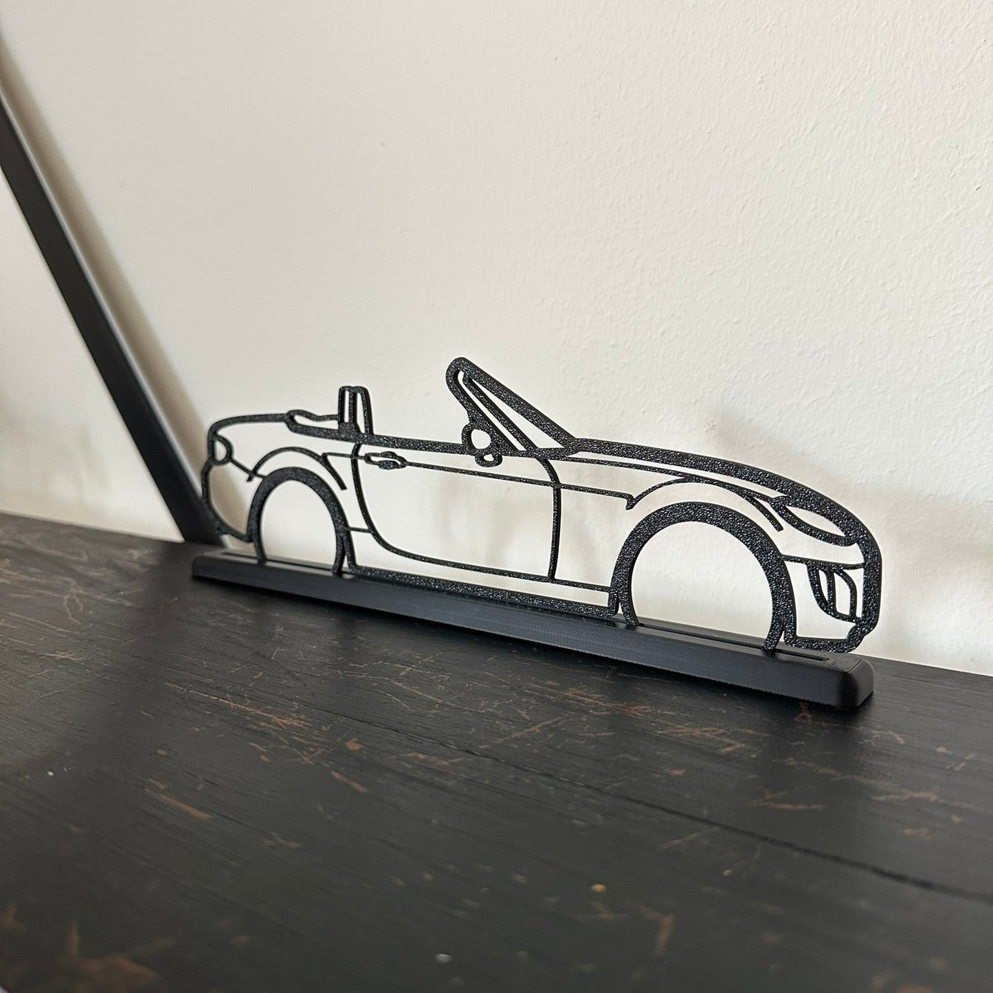 Mazda MX-5 NC Miata – 3D Printed Outline Wall Art
