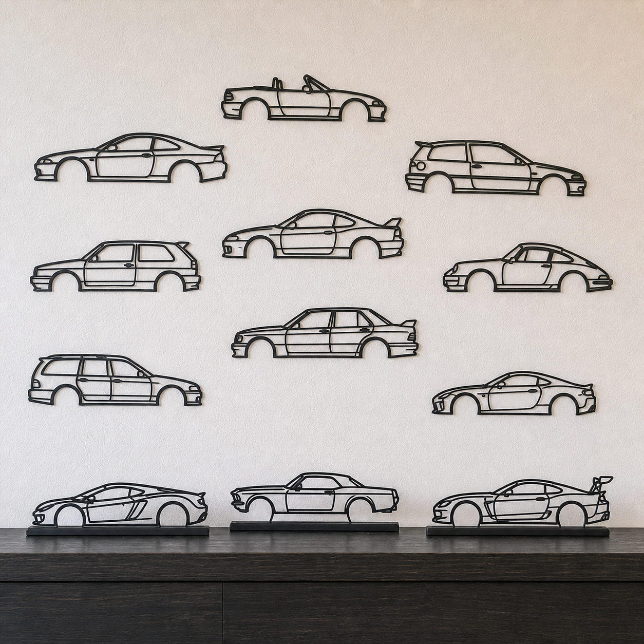 Custom Car Wall Art - Jouw Auto