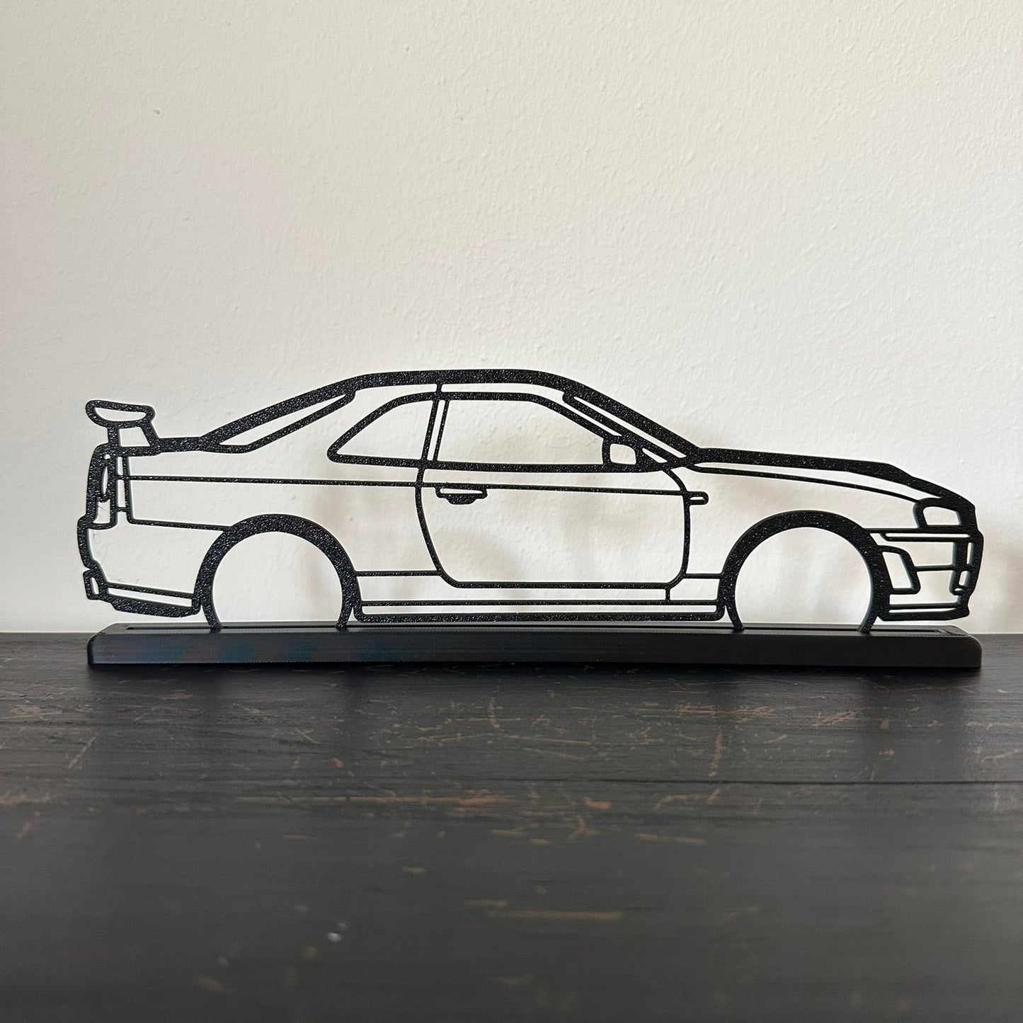 Nissan Skyline GT-R R34 Outline Wall Art | 3D Printed Car Silhouette