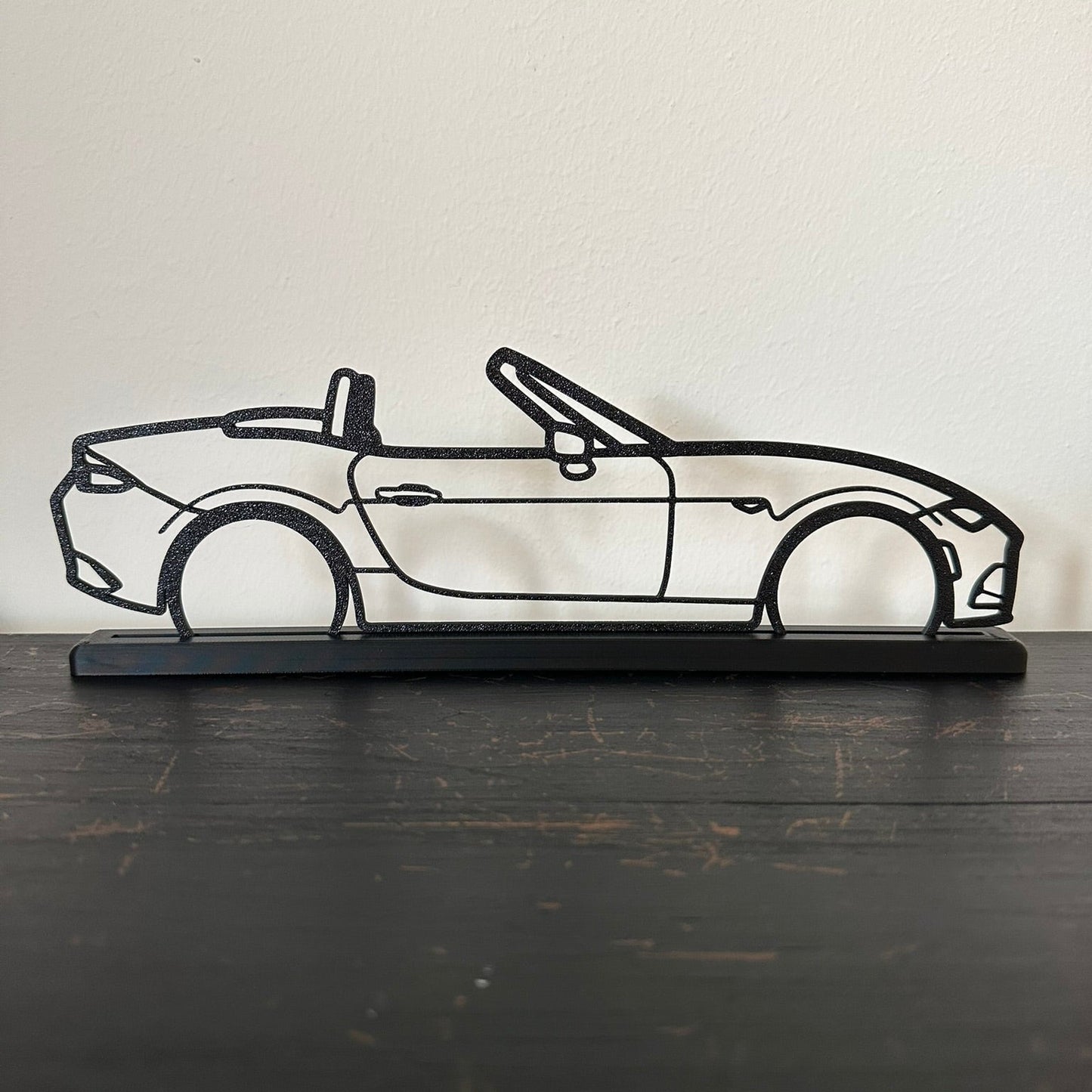 Mazda MX-5 ND Miata Outline Wall Art | 3D Printed Car Silhouette